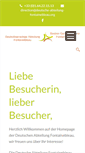 Mobile Screenshot of deutsche-abteilung-fontainebleau.org